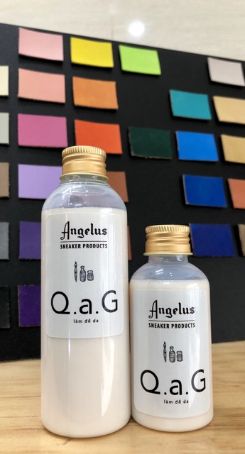 Set cơ bản 12 màu Angelus, bộ cọ, tẩy màu,gac 100, gac 900 và finisher