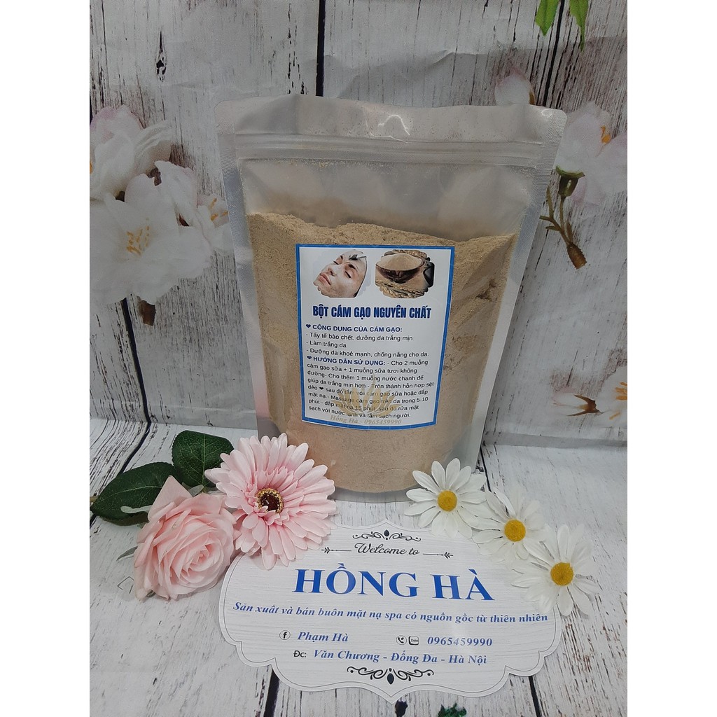 1kg bột cám gạo sữa đắp mặt tắm trắng hàng thơm mịn hàng handmade giá tại xưởng