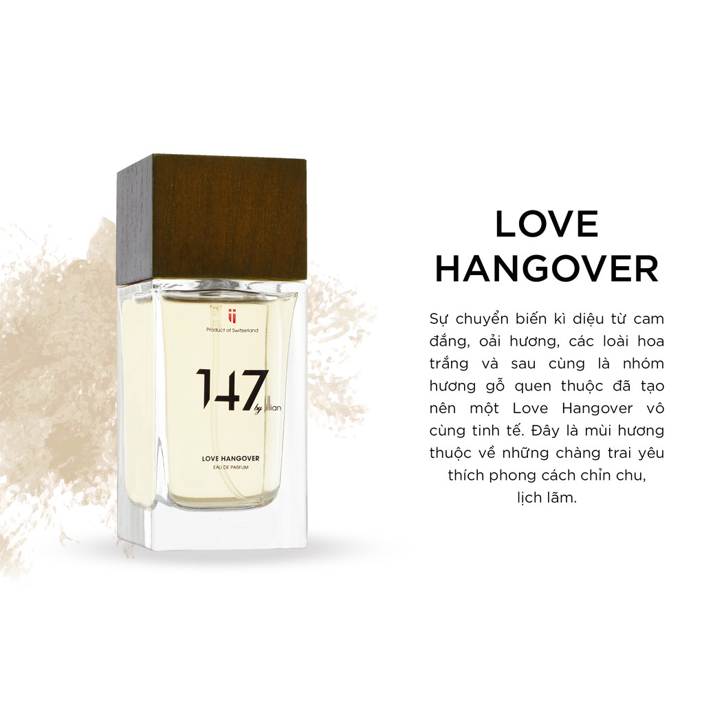 Nước hoa nam 147 by Jillian: Love Hangover (EDP) 50ml | BigBuy360 - bigbuy360.vn