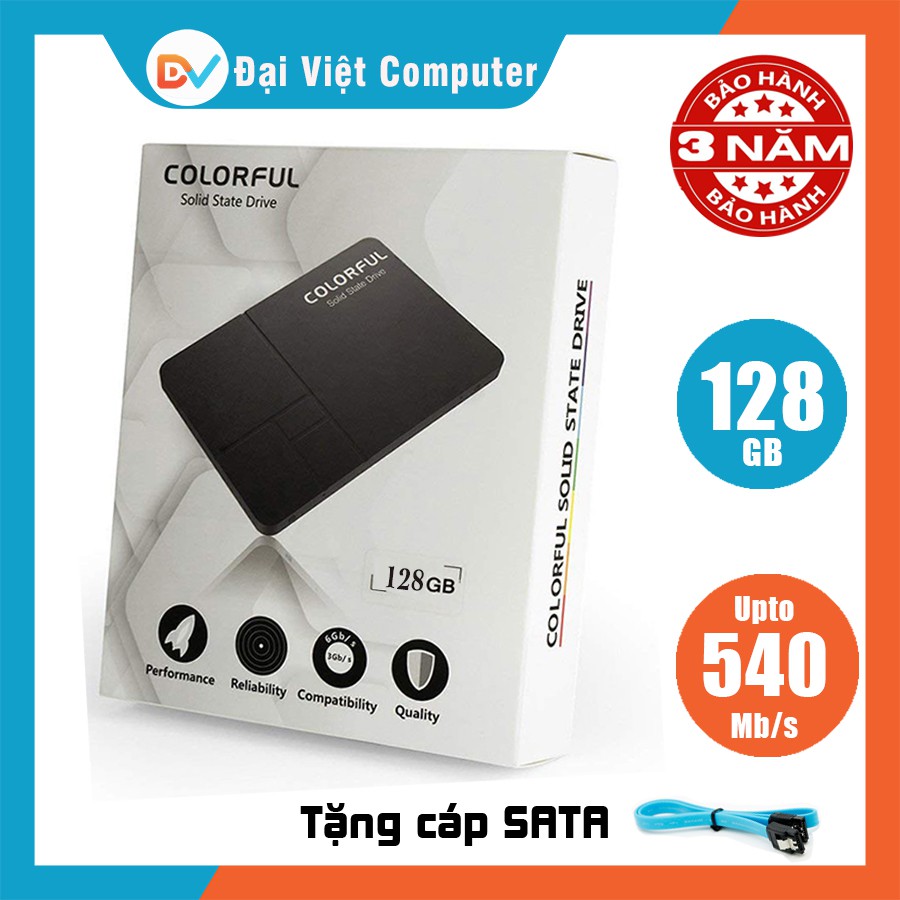  Ổ cứng SSD colorful 480GB 256GB 160GB 128GB SATA III 2.5 inch | BigBuy360 - bigbuy360.vn