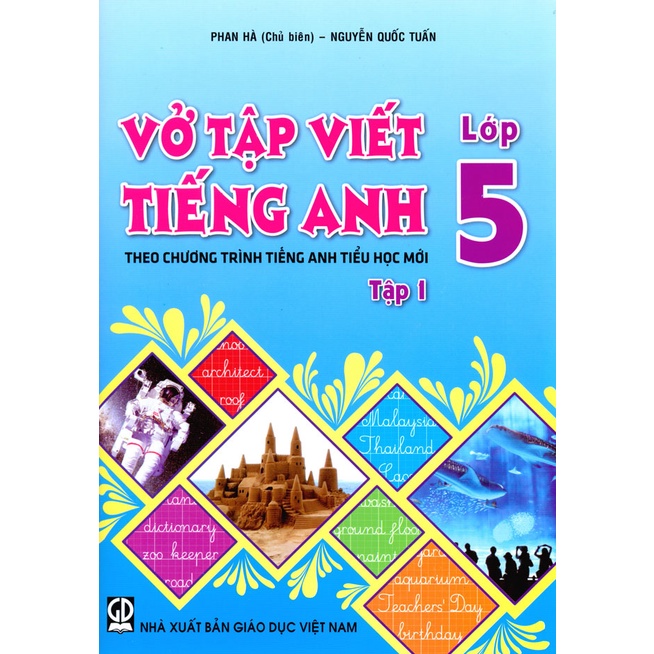 Sách - vở tập viết tiếng anh lớp 5 tập 1( NXB giáo dục )