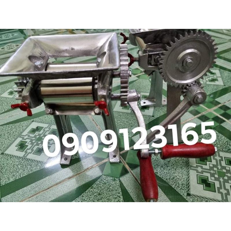 Máy cán khô mực