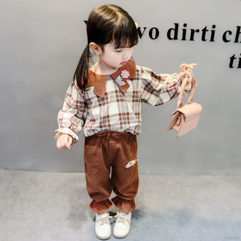 Set quần áo phong cách Hàn Quốc xinh xắn dành cho bé gái