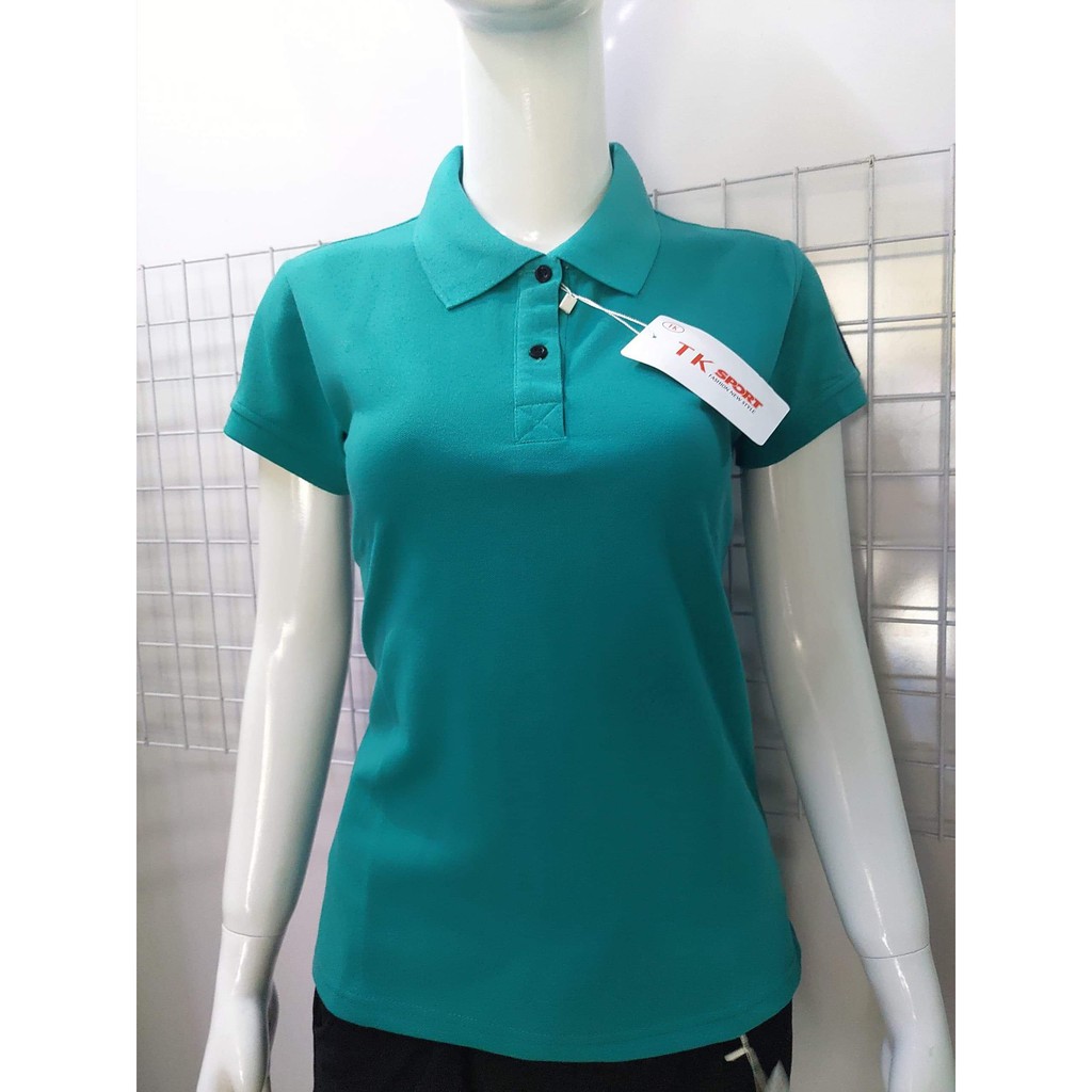 Áo Thun Nữ Có Cổ Vải Cá Sấu Dày Mịn Co Giãn 4 Chiều Kèm Hình Ảnh Thật Có Size Đại | BigBuy360 - bigbuy360.vn