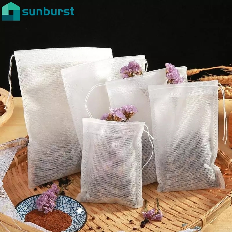 Set 50 Túi Lọc Trà Làm Từ Vải Cotton