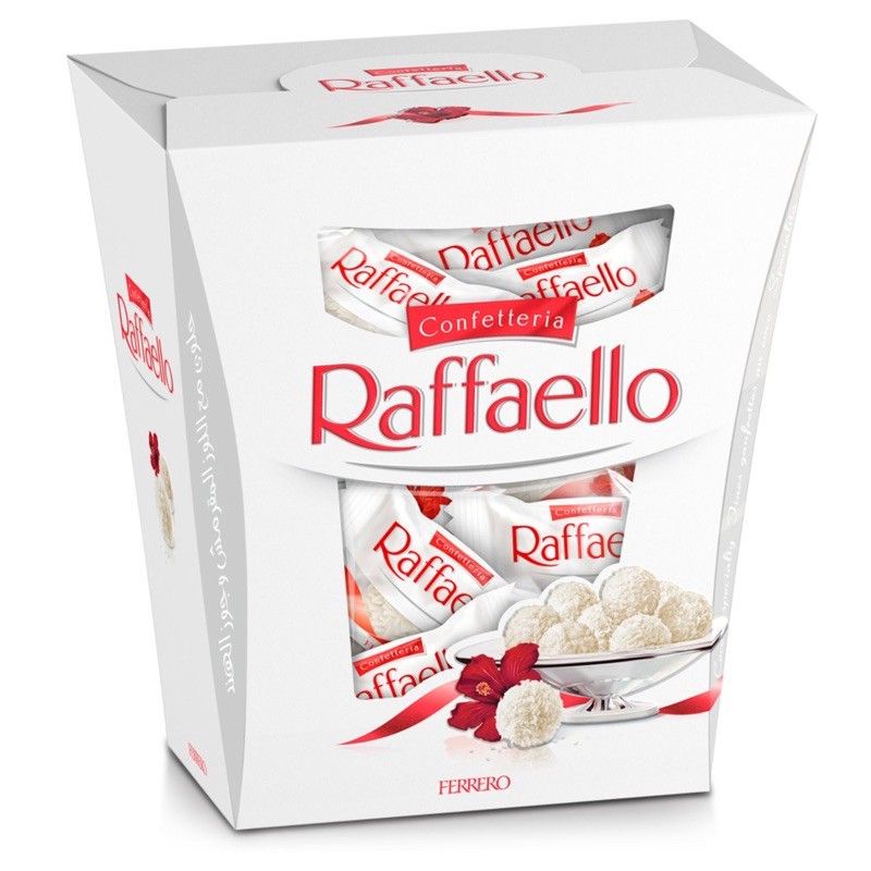 Kẹo socola phủ dừa Ferrero confetteria Rafaello Đức 150g date t5/24