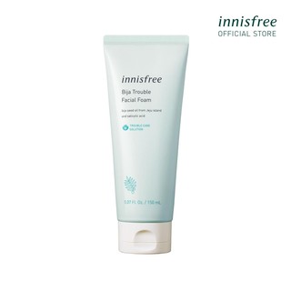 Sữa Rửa Mặt Dành Cho Da Mụn Innisfree Bija Trouble Facial Foam 150ml