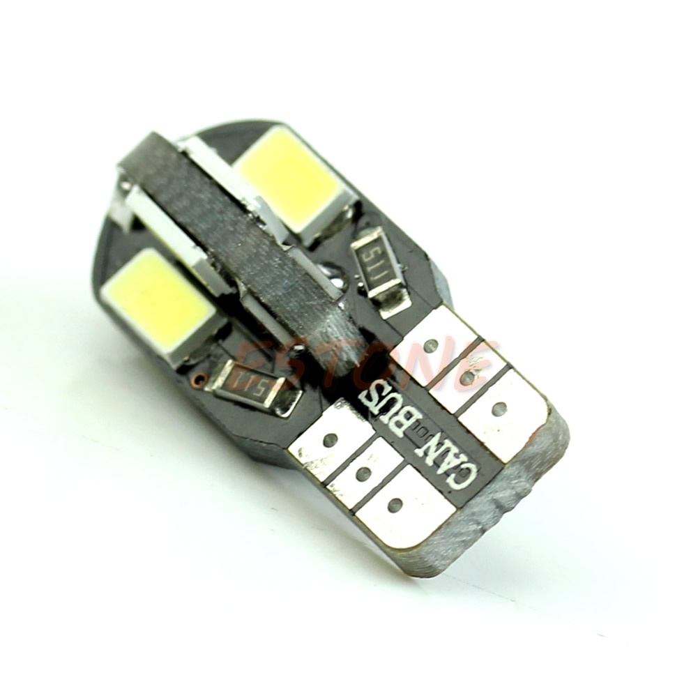 Bóng Đèn LED T10 8-LED 194 168 W5W 5730 Gắn Biển Số Xe Hơi