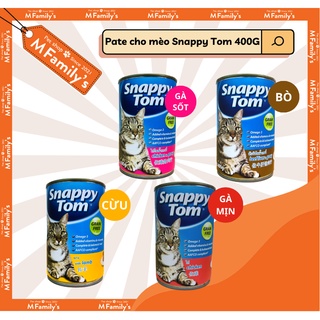 Pate snappy tom cho mèo hộp 400g