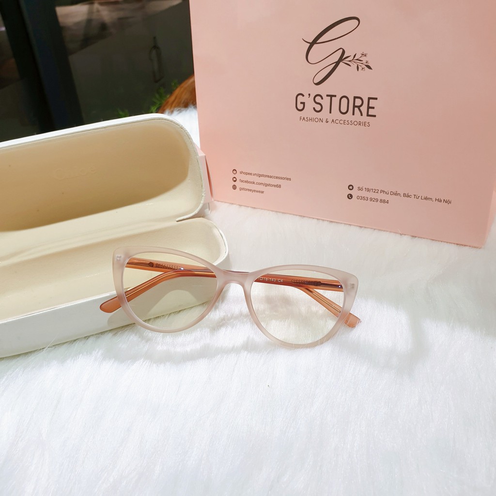 Kính Mắt Mèo Trendy Gọng Nhựa G STORE Gọng Kính Cận Phụ Kiện Thời Trang Unisex Cao Cấp 8013 | BigBuy360 - bigbuy360.vn
