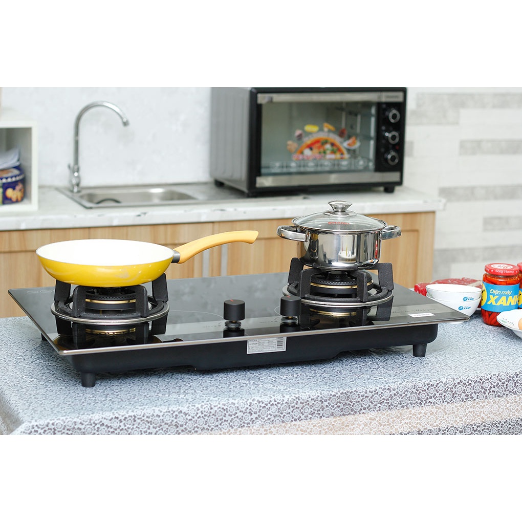 Bếp gas âm Sunhouse SHB8836, Hàng Chính Hãng