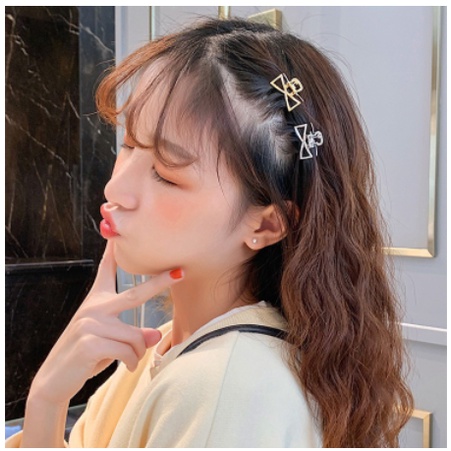 Kẹp tóc hợp kim nhiều hình dáng thời trang Hàn Quốc xinh xắn cho nữ