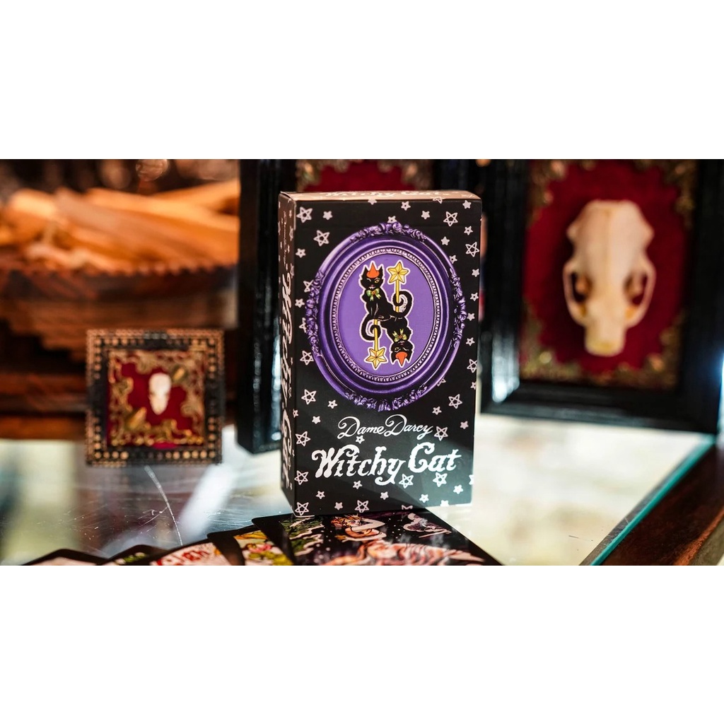 Bộ bài Dame Darcy's Witchy Cat Tarot Tuck Box - AUTH
