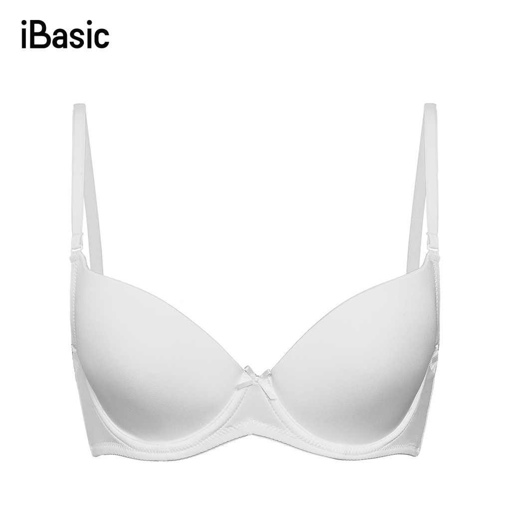 Áo ngực có gọng phom cup lớn mút mỏng trơn iBasic VA080