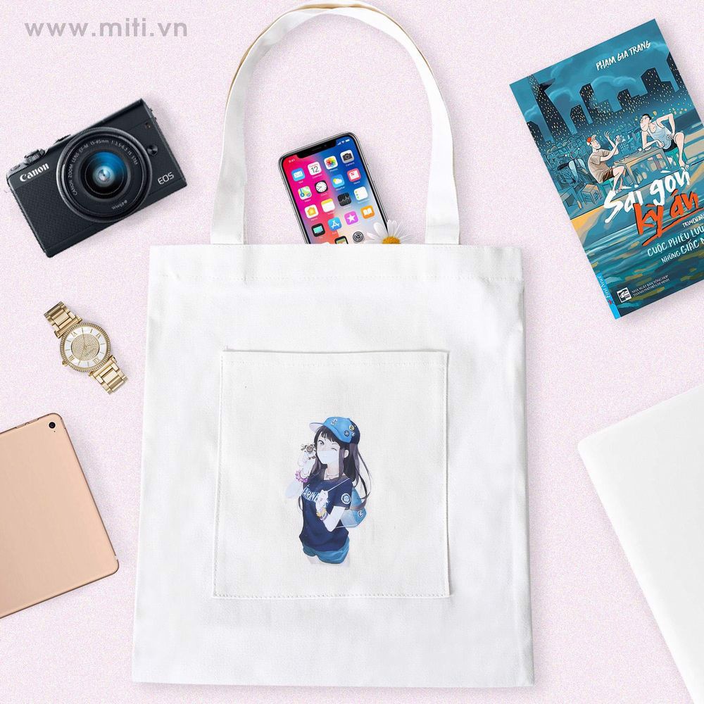 Túi Vải Thời Trang 🍎FREE SHIP🍎 Túi xách nhỏ gọn hàng Việt Nam T6043 [Miti]