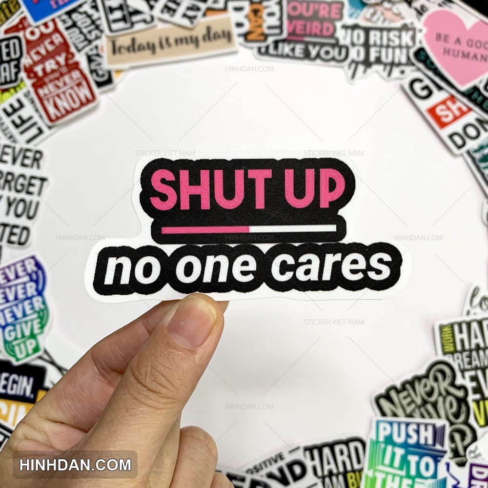 Sticker MOTIVATION  Tạo Động Lực hình dán chống nước trang trí xe, laptop, nón bảo hiểm, tem dán đàn guitar