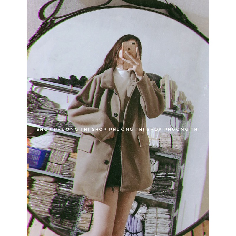 Áo khoác dạ nâu tây hot hit 2020 (hàng sẵn/có hình thật) | BigBuy360 - bigbuy360.vn