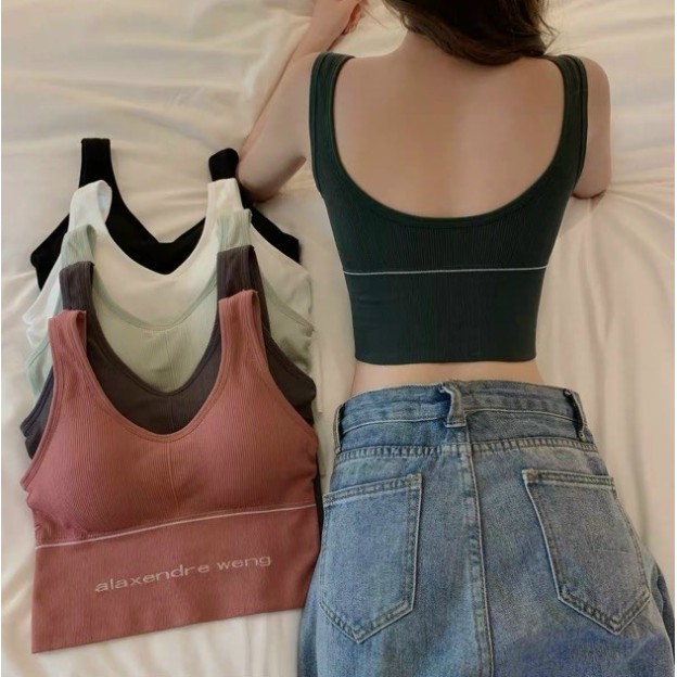 GIÁ SỐC- Áo bra tập gym, yoga dáng croptop siêu đẹp #weng