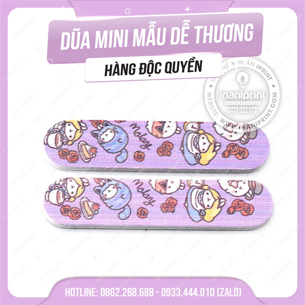 Dũa móng tay mini, Dũa móng kute giá rẻ