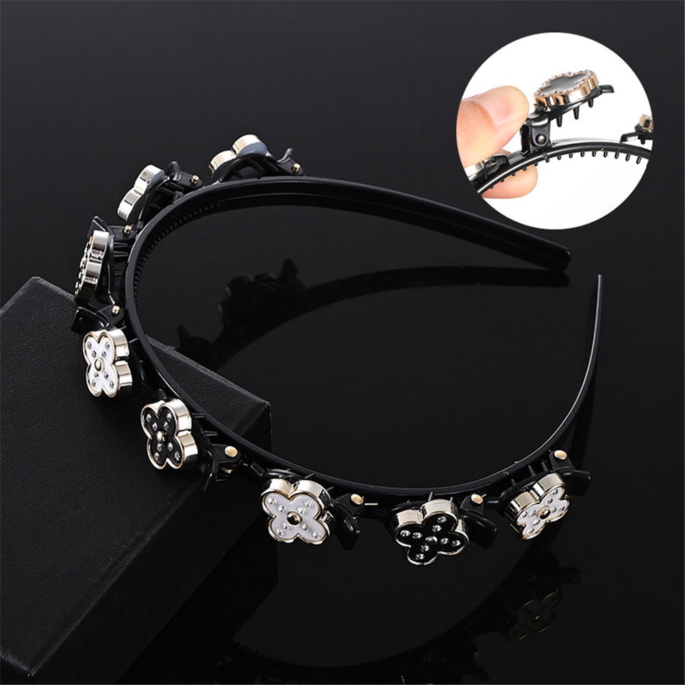 Dây Buộc Tóc Đính Hoa Ngọc Trai Xinh Xắn Cho Nữ