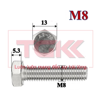 Bulong inox 201 m8