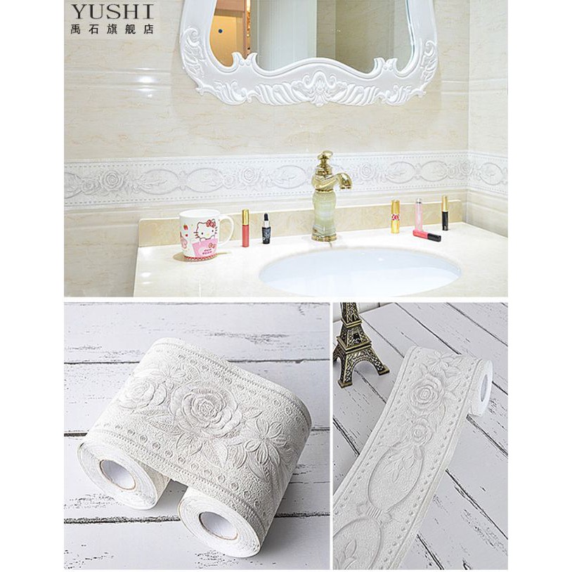 Dán viền hoa văn trang trí tường cuộn 5m