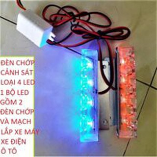 Đèn chớp nháy 113 xanh đỏ