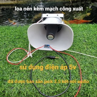 loa nén dùng cho led pháo hoa có thể chỉnh được âm lượng