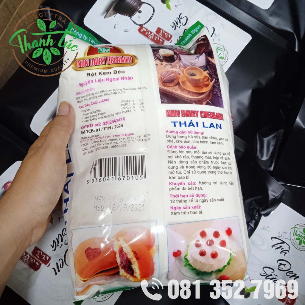 Bột Kem Béo Pha Trà Sữa Thái Lan 3 Ly Gói 1kg | BigBuy360 - bigbuy360.vn