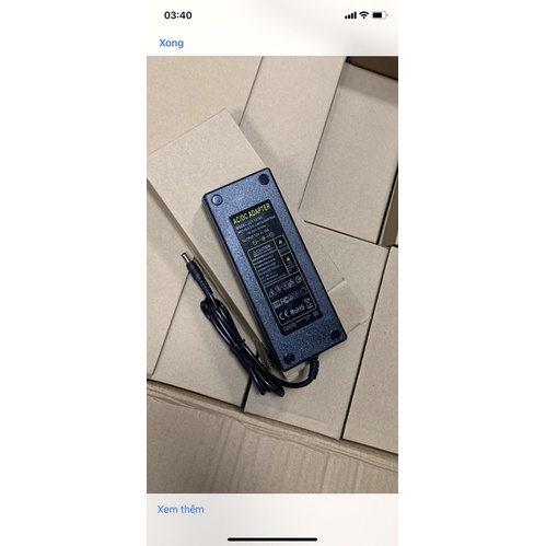 Nguồn nhựa Adapter 12V5A - 12V10A