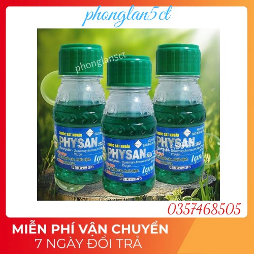 THUỐC SÁT KHUẨN PHYSAN 20SL 100ml chuyên cho lan