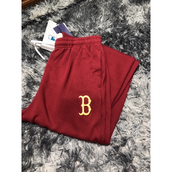 uần nỉ dài pants MLB Ny basic trơn một màu đơn giản đẹp