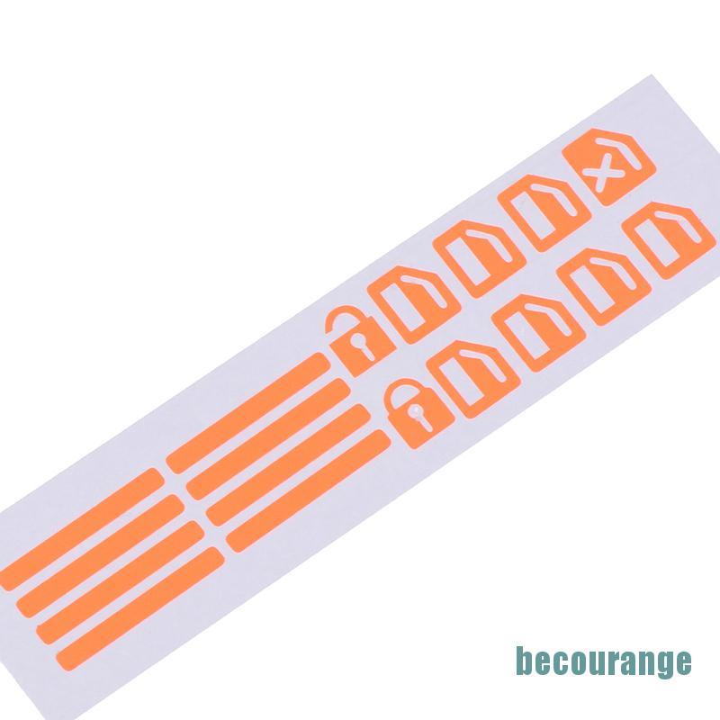 Miếng Dán Dạ Quang Trang Trí Cửa Sổ Xe Hơi