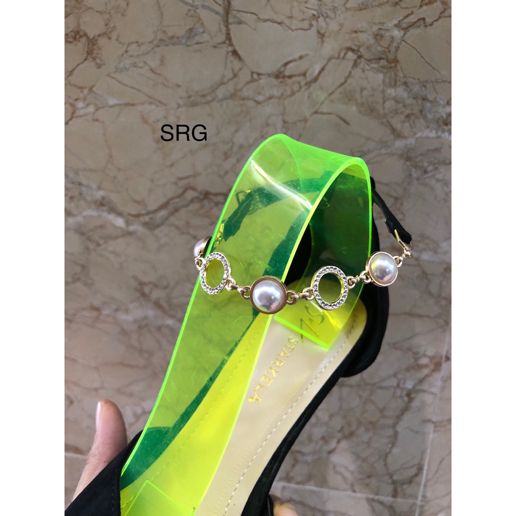 FREESHIP GIÀY SANDAL NỮ, GIÀY CAO GÓT NỮ QUAI NGỌC BÍT MŨI DA LỘN GÓT SANG CHẢNH HH32/TH153