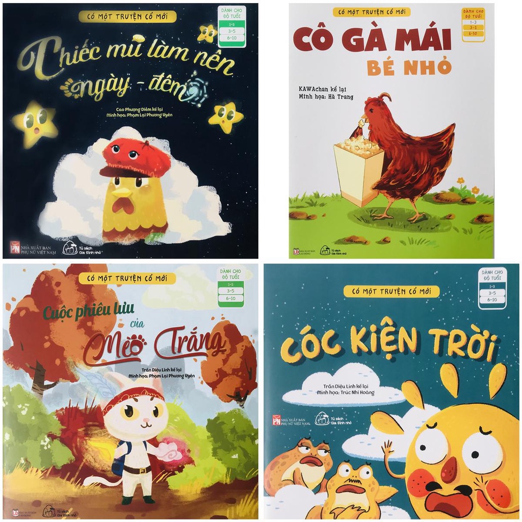 Sách - Có Một Truyện Cổ Mới  - Bộ 4 quyển, lẻ tùy chọn - Thanh Hà Books
