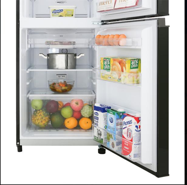 Tủ lạnh Toshiba Inverter 180 lít GR-B22VU - Công nghệ Inverter - Kiểu tủ 2 cánh, ngăn đá trên