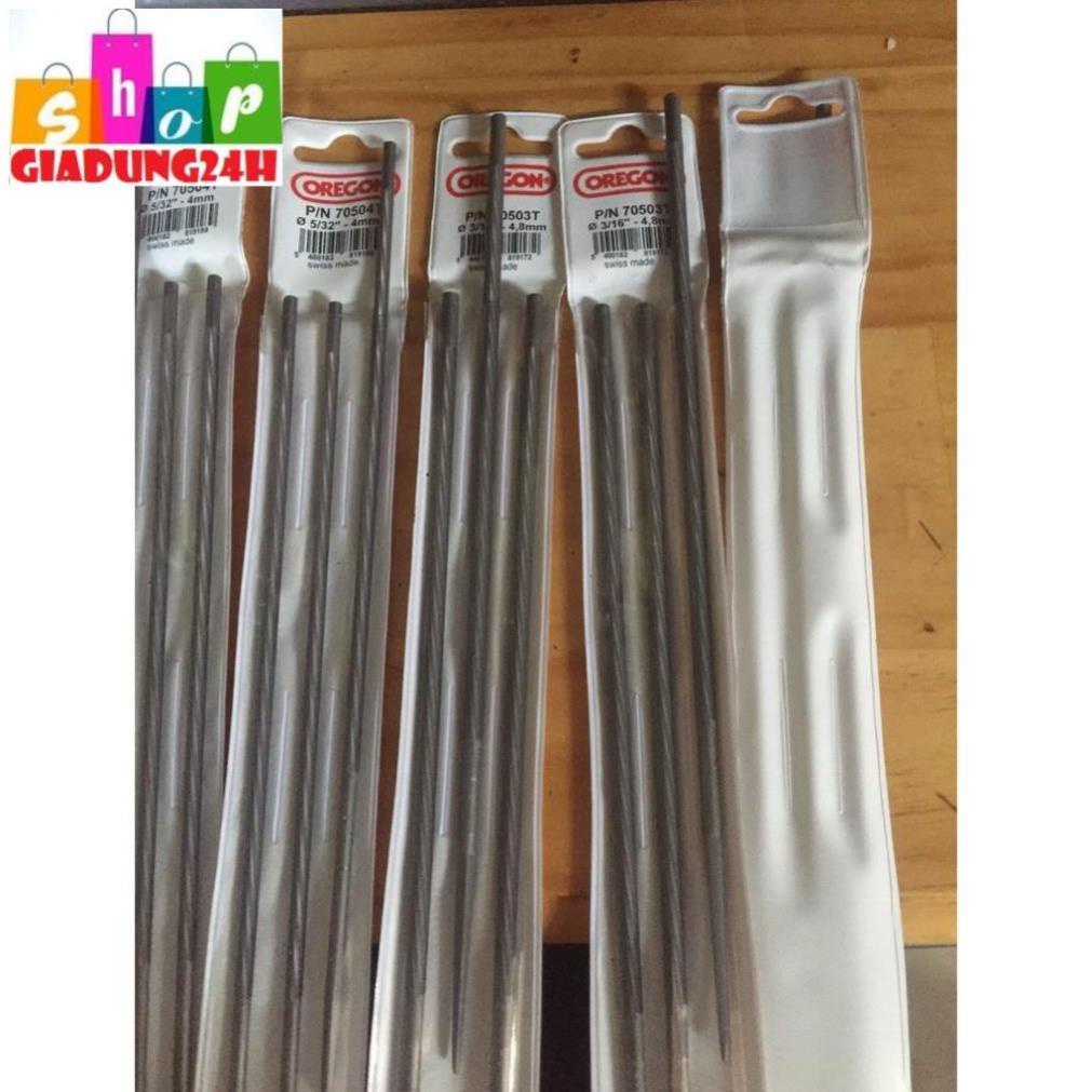 Dũa cưa xích chạy xăng Dùng cho các loại máy cưa xích 4.8mm và 4mm - thắng máy cưa xích