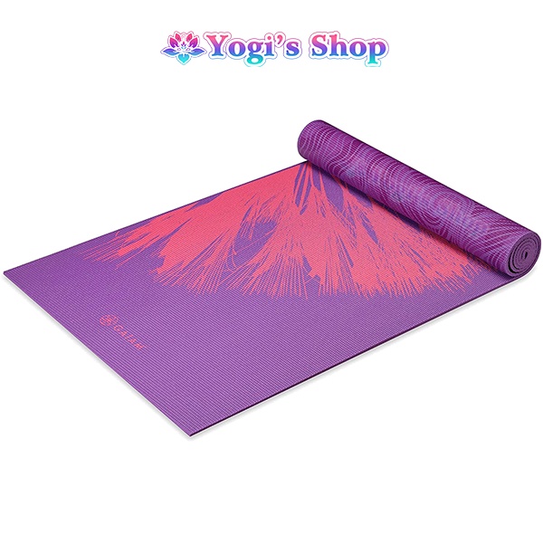 Thảm Tập Yoga PVC Hoa Văn 2 Mặt Relax 6mm | Hàng Đài Loan Xuất Khẩu