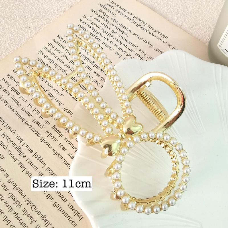 Kẹp tóc Hàn Quốc đính đá Miituu cặp tóc càng cua kim loại nhiều kiểu tùy chọn xinh xắn sang chảnh cho nữ hottrend