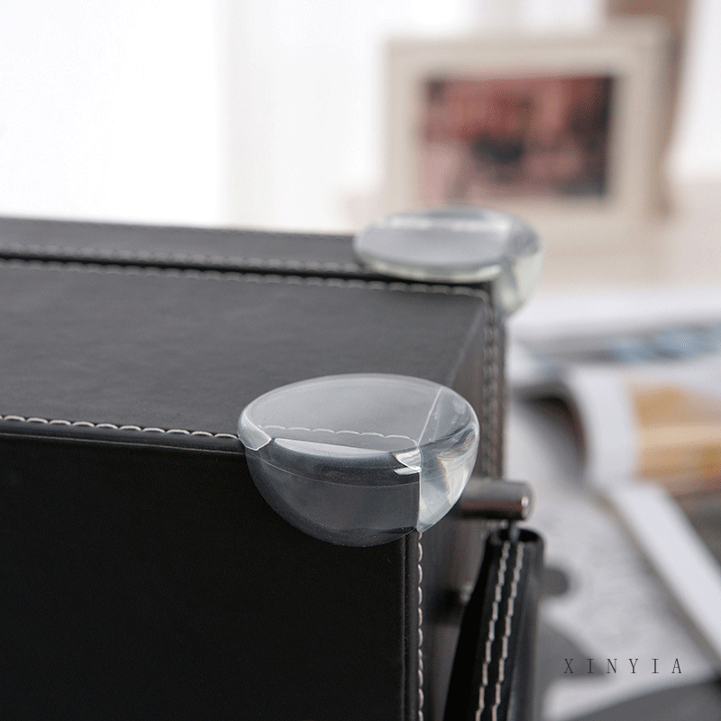 Miếng bọc cạnh và góc bàn bằng PVC trong suốt mềm mại chống va đập bảo vệ an toàn cho trẻ em