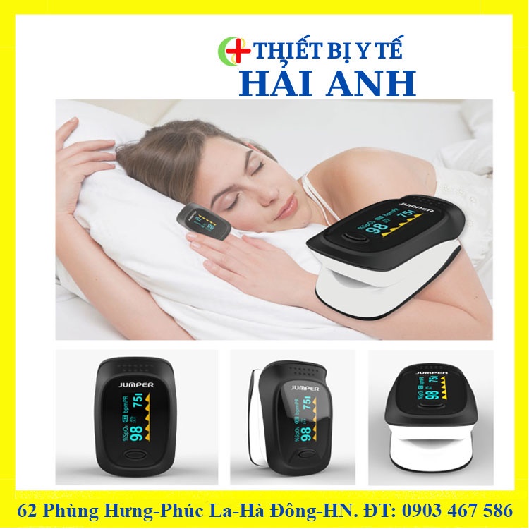 Máy Đo Nồng Độ Oxy Trong Máu Và Nhịp Tim Jumper JPD- 500D OLED Thương Hiệu Đức - Bảo Hành 24 Tháng