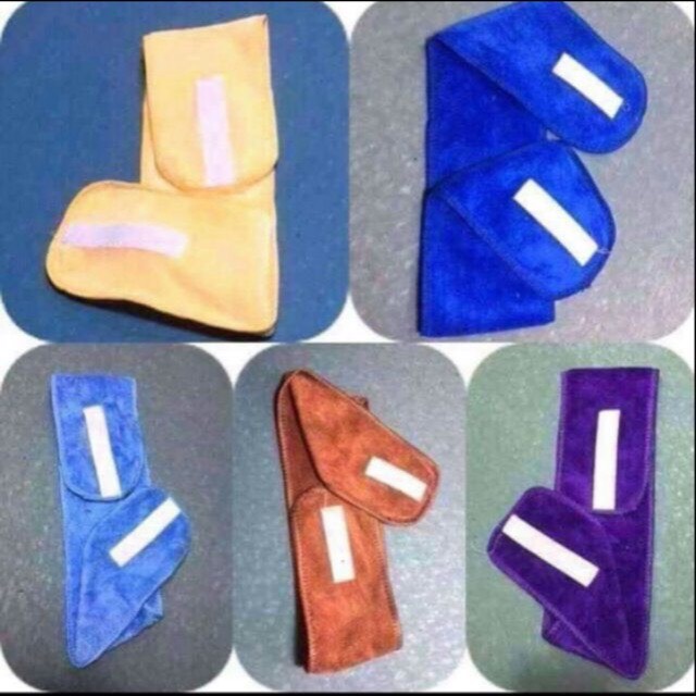 Băng đô cuốn tóc - Dùng khi chăm sóc da - trang điểm