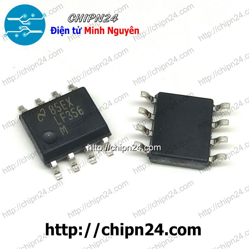 [1 CON] IC LF356 SOP-8 (SMD Dán) (LF356M LF356MX LF356DT LF 356)