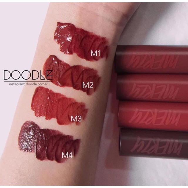 Son Kem Lì Siêu Mịn Môi Merzy Mellow Tint