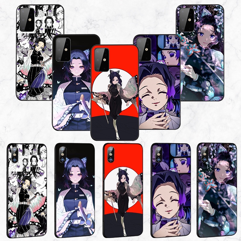 Ốp Điện Thoại Mềm Họa Tiết Anime Kochou Shinobu Cho iPhone 7 8 7+ 8+ 6+ 6S+ XR XS Max 5 5s GA110