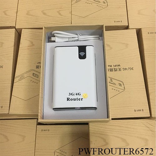 Phát wifi 3G 4G kiêm sạc dự phòng 7800mah hộp carton Mã 6572