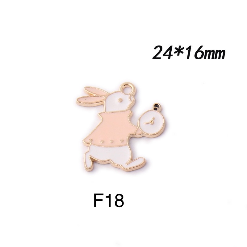 Charm kim loại cà rốt và thỏ