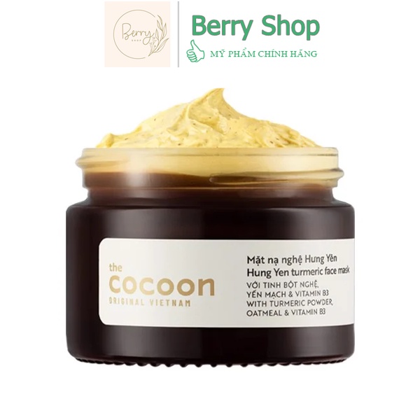 Mặt nạ Cocoon: mask bí đao , mask nghệ , mặt nạ hoa hồng & thạch hoa hồng 30ml - 100ml | BigBuy360 - bigbuy360.vn
