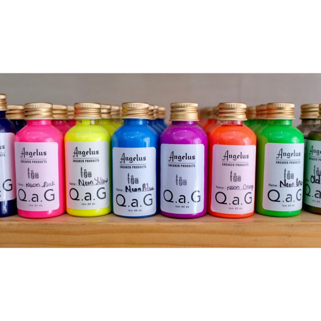 Sơn vẽ giầy, đồ da Angelus màu neon 50ml