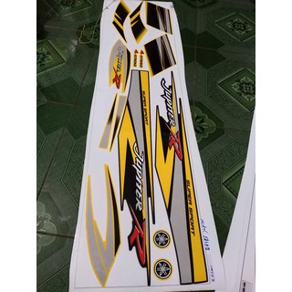 tem rời jupiter R vàng bạc xe đen